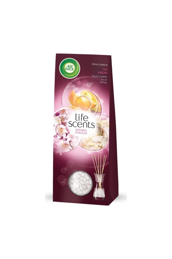 AİR WİCK Oda Kokusu Life Scents Kokulu Çubuklar Yaz Anıları - 2