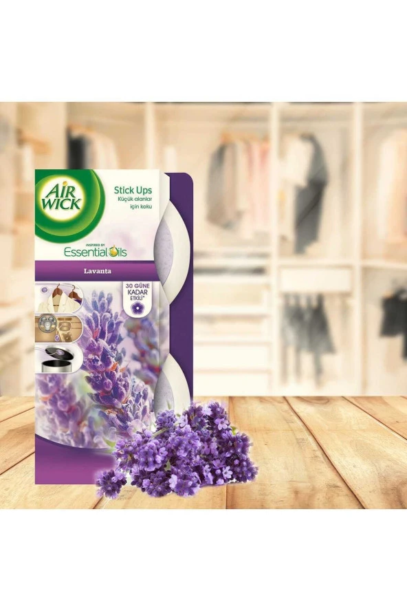AİR WİCK Stick Up Ikili Lavanta Oda Kokusu 360 Ml - 3