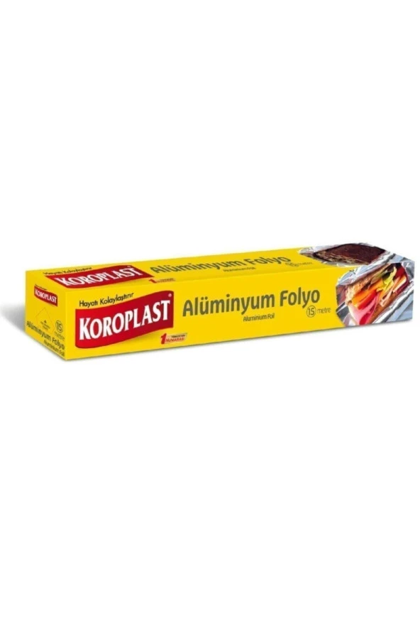 KOROPLAST Alüminyum Folyo 30 Cm X 15 M