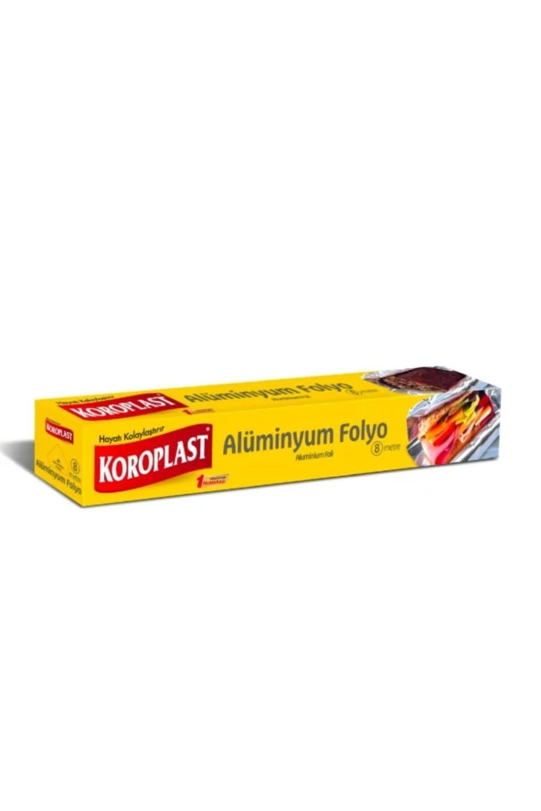 KOROPLAST Alüminyum Folyo 8 Metre