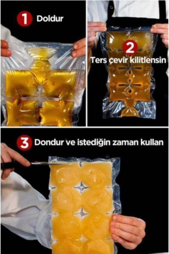 COOK Kendinden Kilitli Buz Torbası + Lezzet Küpü - 2