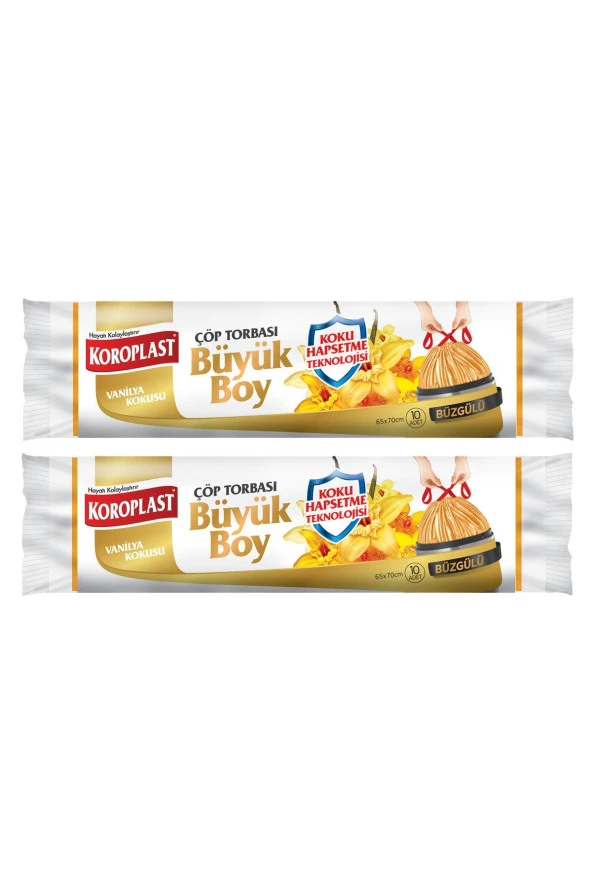 KOROPLAST 5Li Paket Buzdolabı Poşeti+Vinilya Kokulu Poşet+Hazır Kesim Pişirme Kağıdı+Alüminyum Folyo - 3