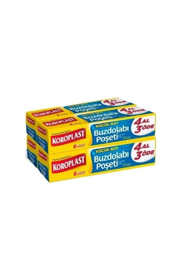 KOROPLAST Buzdolabı Poşeti Küçük Boy 4 Al 3 Öde 40'Lı