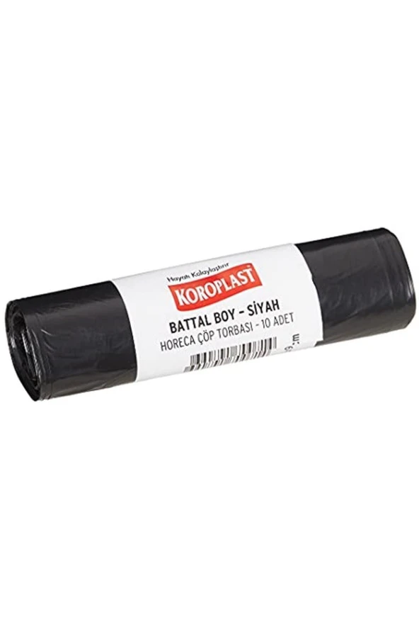 KOROPLAST Horeca Battal Siyah Çöp Torbası 1 Paket(1 X 20 Adet) Kategori: Bebek Deterjanı