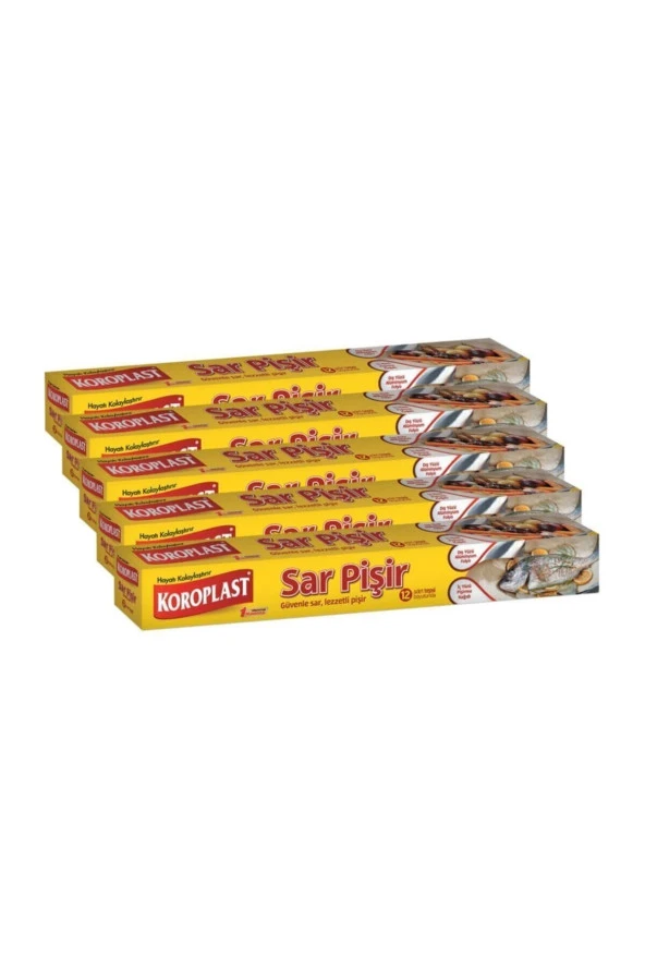 KOROPLAST Sar Pişir 12 Yapraklı - 5'Li