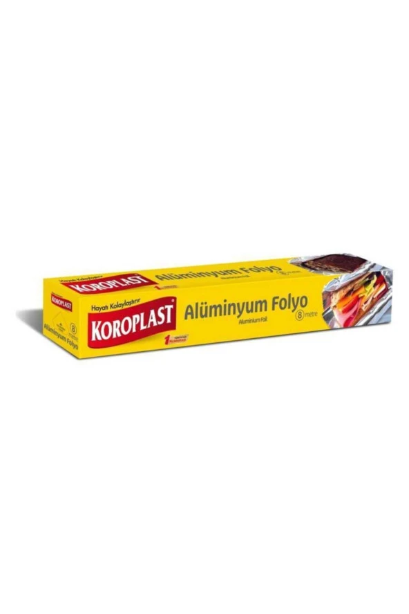 KOROPLAST Alüminyum Folyo 8 M