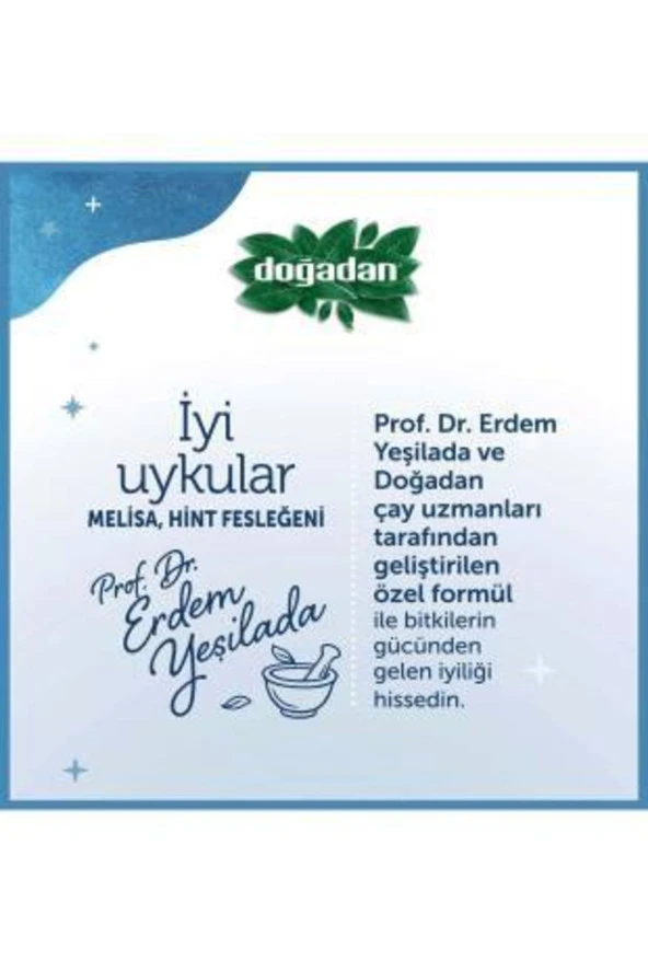 DOĞADAN Iyi Uykular Çayı Melisa Ve Hint Feslegeni 18 Li - 3