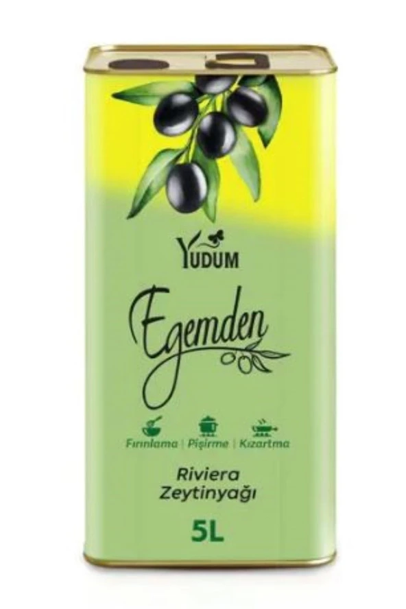 YUDUM Egemden 5Lt Riviera Zeytin Yağı