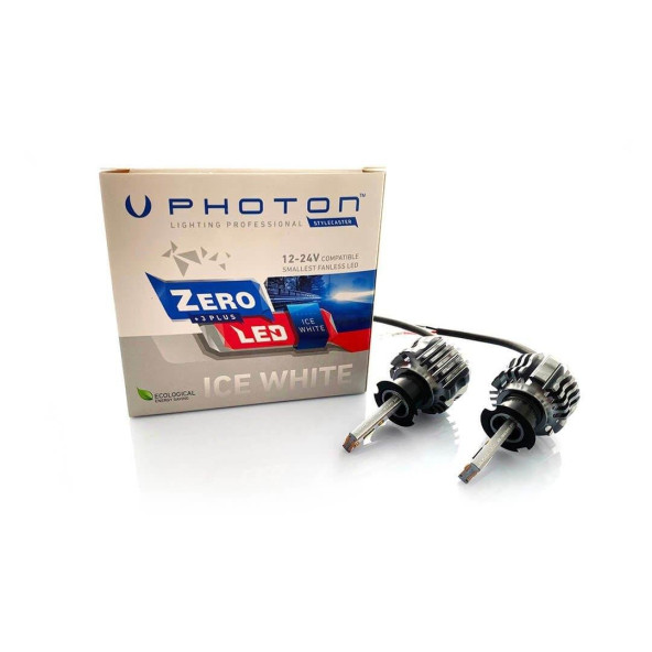 PHOTON ZERO H4 +3 PLUS 12V-24V XENON LED ICE WHİTE UA GARAJ GÜVENCESİYLE