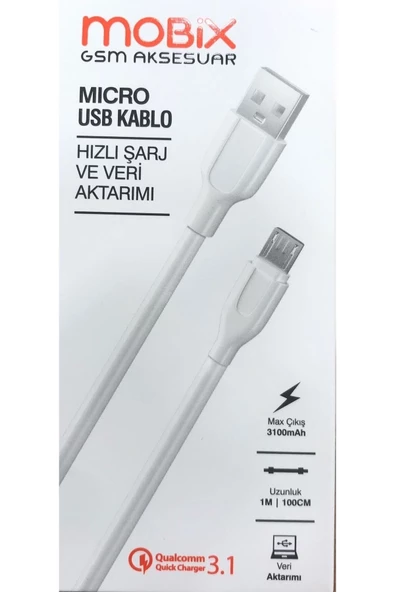 mbx Mobix Micro Usb Kablo