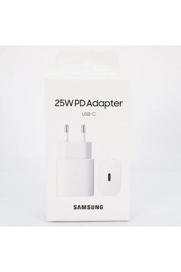 Galaxy S21 Fe 5g Uyumlu Type-c Fast Şarj Adaptörü 25w Beyaz ( Türkiye Garantili) - 4