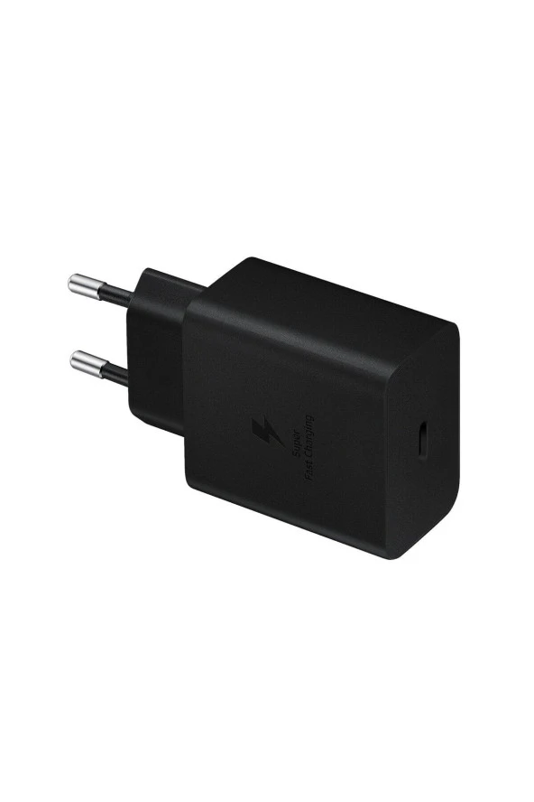 Galaxy Z Flip 5 45W Type-C  Uyumlu Süper Hızlı Şarj Cihazı Siyah - 2