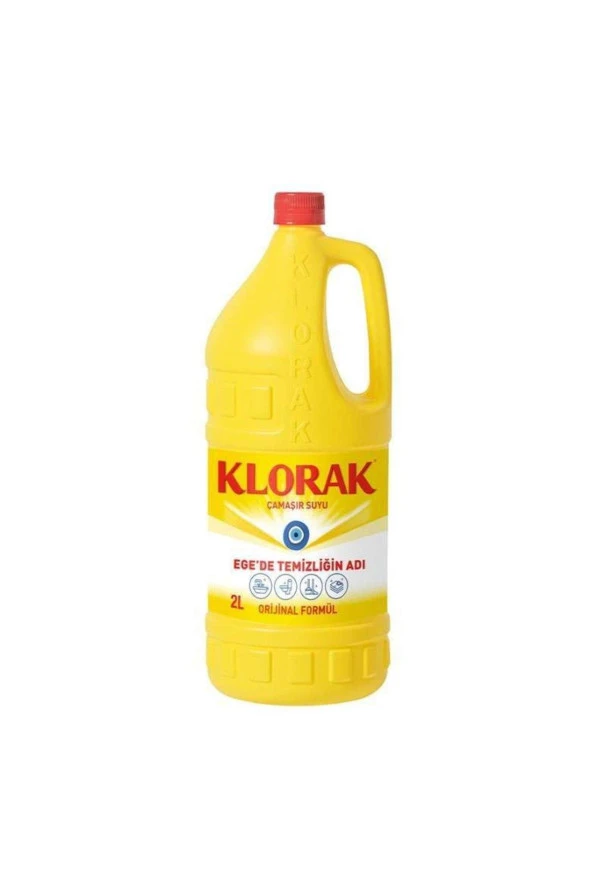 Klorak Çamaşır Suyu 2 Lt X 6 Adet