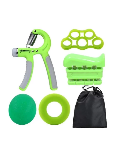 5 li Hand Grip Seti (Ayarlanabilir El ve Parmak Güçlendirme) - 5