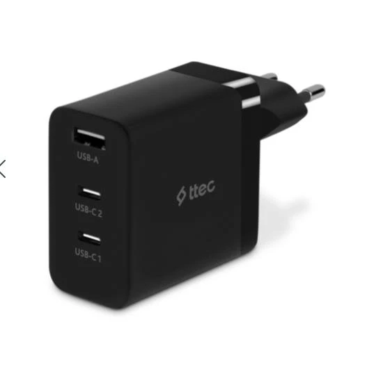 Ttec Süper Şarj Akım Korumalı Gan 65W Şarj Başlığı PD/QC/PPS Hızlı Şarj Başlığı 2X65W PD 18W USB - 7
