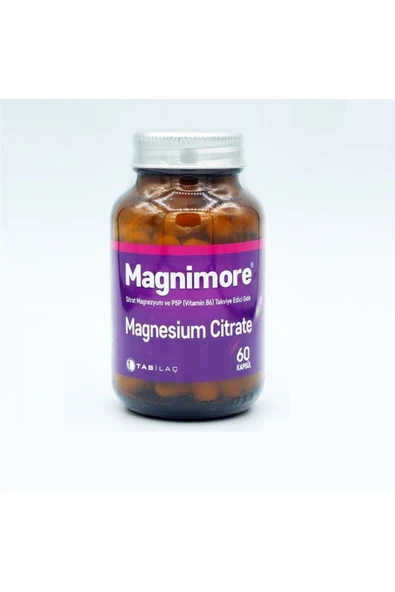 Magnimore Magnezyum Sitrat 60 Kapsül