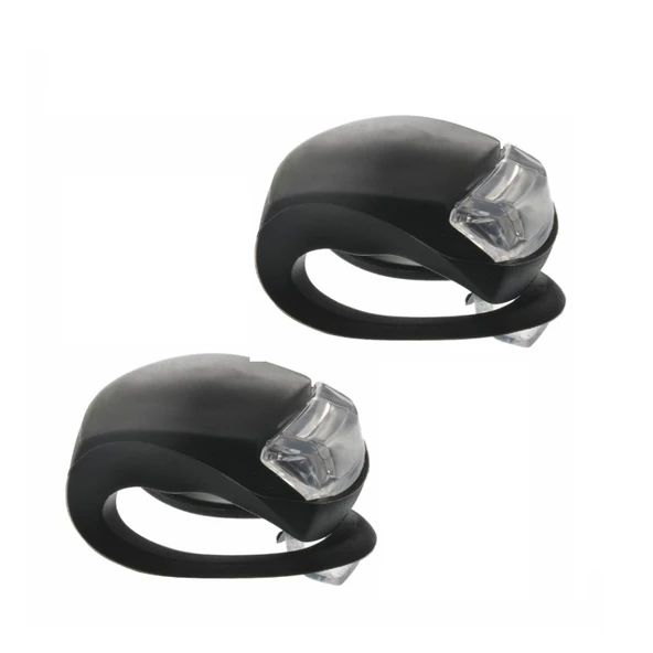 HSGL BİSİKLET SİLİKON ÖN ARKA FAR SET FLS-110 - 3