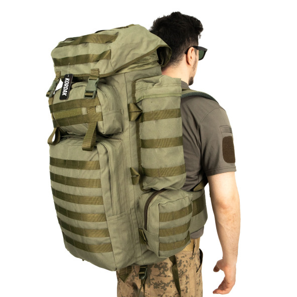 110 Litre Haki Askeri Operasyon Çantası - 3