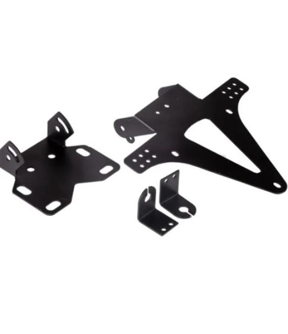 Tex 2311 Lüx Universal Katlanabilir Metal Motosiklet Plakalık Sinyal Bağlantılı - 4