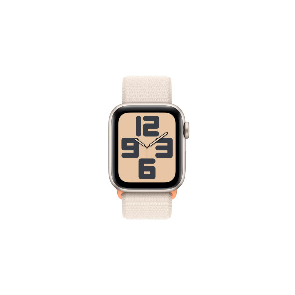 Apple Watch SE GPS 40mm Yıldız Işığı Alüminyum Kasa ve Yıldız Işığı Spor Loop - 1