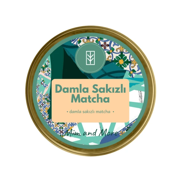 Mim and More Damla Sakızlı Matcha 25 gr