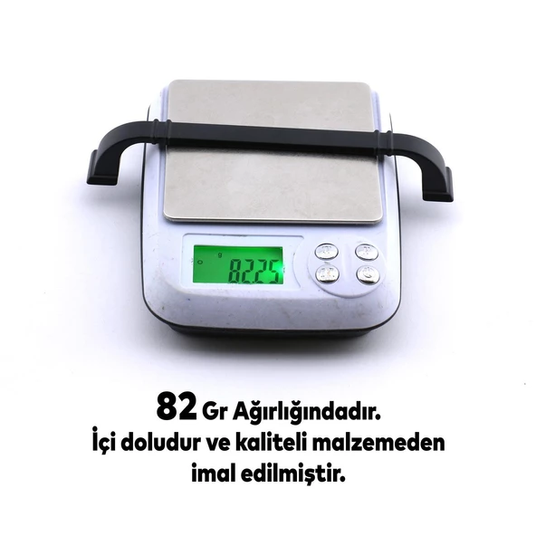 Roma Kulp Mobilya Mutfak Dolabı Çekmece Dolap Kulpları Kapak Kulpu Kulbu Siyah 160 mm Metal - 5