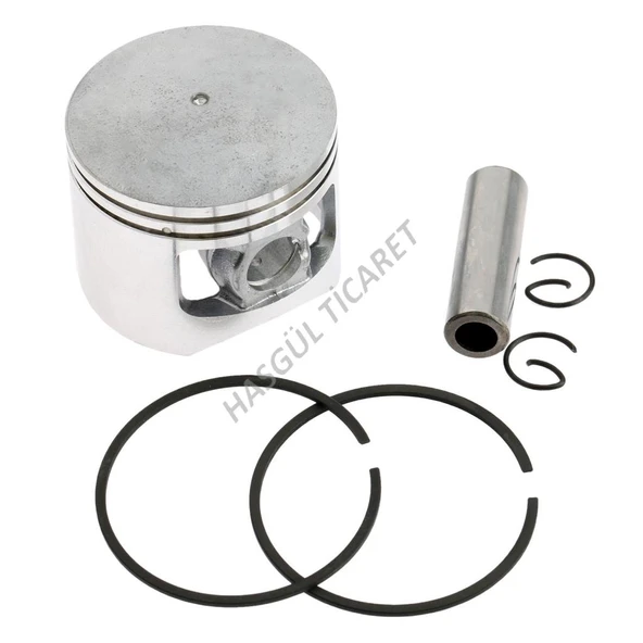 HSGL MOTORLU TESTERE 4500-5200  GÖMLEK PİSTON SEKMAN TAKIMI 45 MM - 2