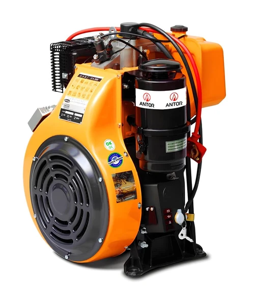 Antor 4 LD 820 Marşlı 17 HP Dizel Motor