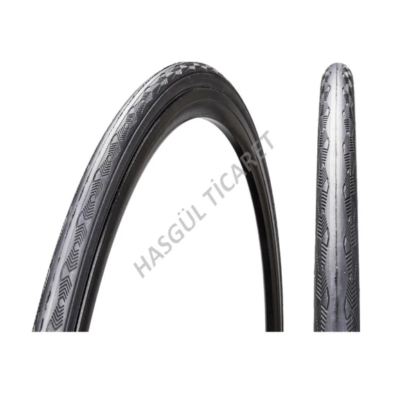 HSGL BİSİKLET DIŞ LASTİK SİYAH 700x23C H-5123 TRAZANO - 2