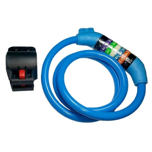 HSGL ŞİFRELİ HALAT KİLİT (5 ŞİFRELİ RENKLİ) 12X120cm - 9