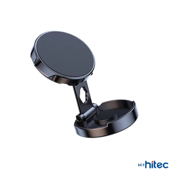ScHitec Katlanabilir Manyetik Araç İçi Telefon Tutucu Siyah - 2