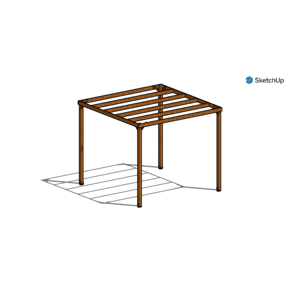 Pinoxi Ahşap Çardak Sundurma - 3