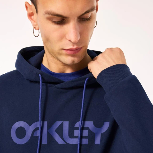Oakley B1B PO Hoodie 2.0 Kapşonlu Sweatshirt FOA402599-6LE Team Navy - Resim 3