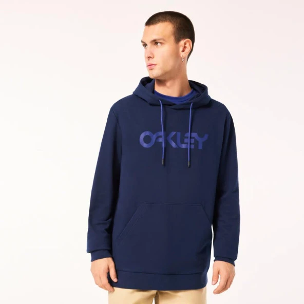 Oakley B1B PO Hoodie 2.0 Kapşonlu Sweatshirt FOA402599-6LE Team Navy - Resim 7