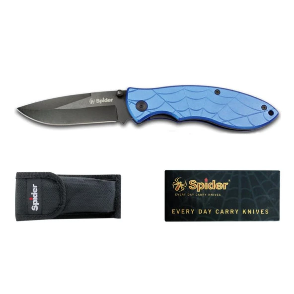 Spider Paslanmaz Bel Klipsli Çakı E256-11