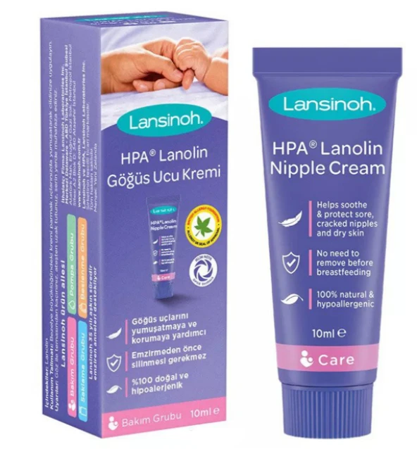 Lansinoh 10153 Lanolin 10 gr Göğüs Ucu Kremi Anne Bakım