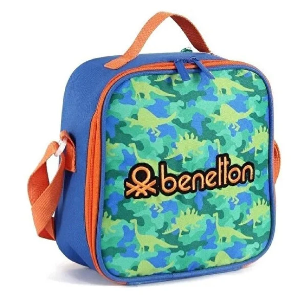 Benetton Dinazor Desenli Beslenme Çantası 03662 - 3