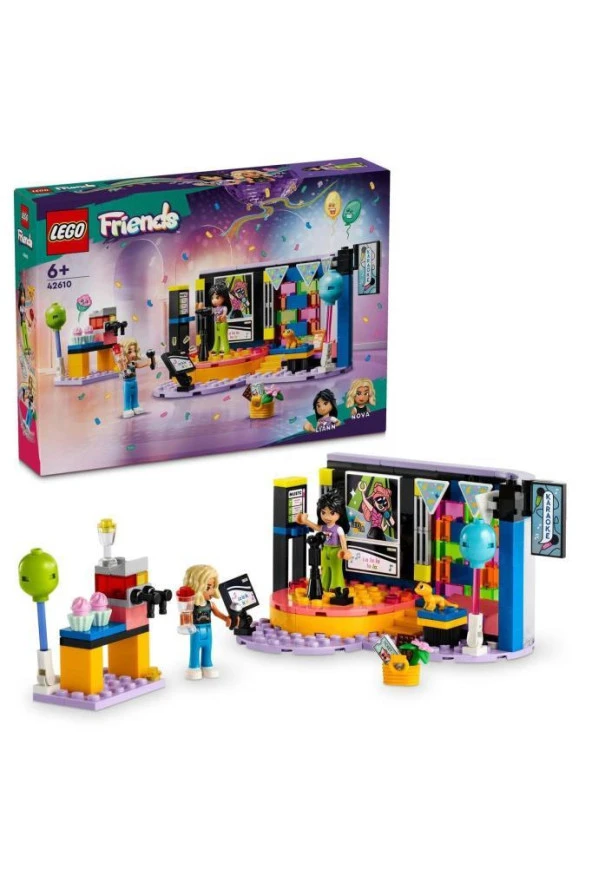Lego Friends Karaoke Müzik Partisi 42610,Sahne İçeren 196 Parça Yapım Seti