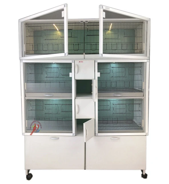 İSTANBUL KAFES MODEL 6DYS-OY PVC KUŞ DOLABI. ( KURULU GÖNDERİM. ) - 3
