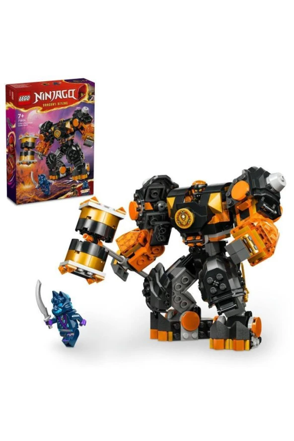Lego Ninjago Cole'un Toprak Elementi Robotu 71806,Aksiyon Figürü İçeren 235 Parça Yapım seti