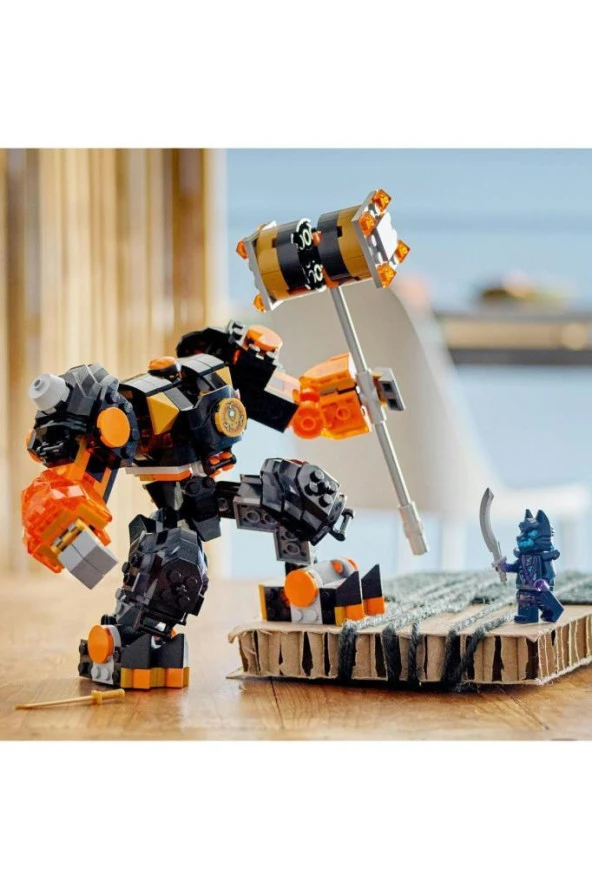Lego Ninjago Cole'un Toprak Elementi Robotu 71806,Aksiyon Figürü İçeren 235 Parça Yapım seti - 10