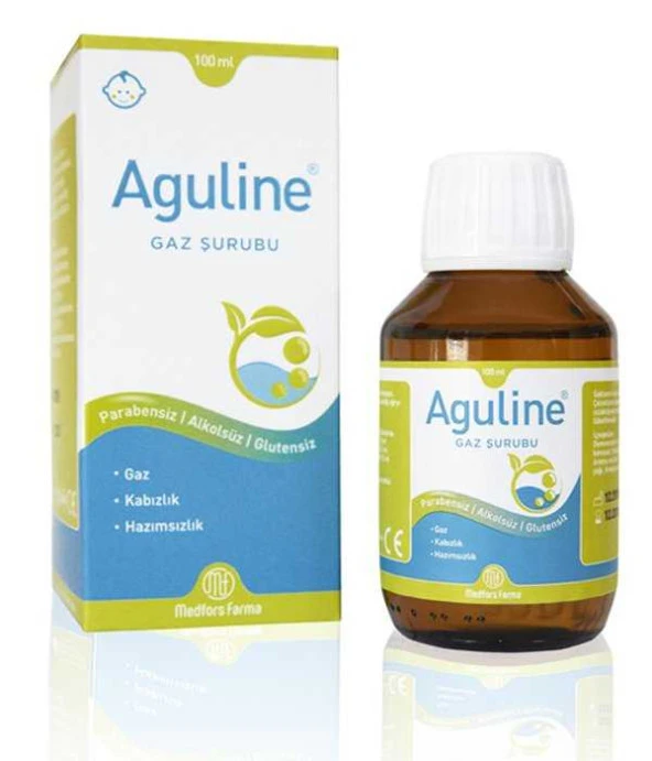 Aguline Gaz Giderici Bitkisel Şurup 100 Ml