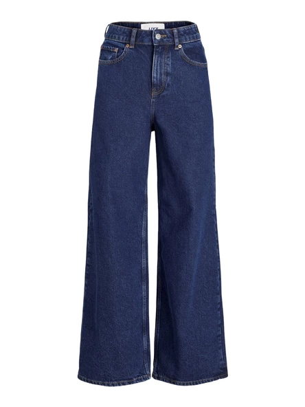 JJXX Jack Jones Bayan Geniş Kesim Bol Paça Kot Pantolon 12203894 - Resim 5