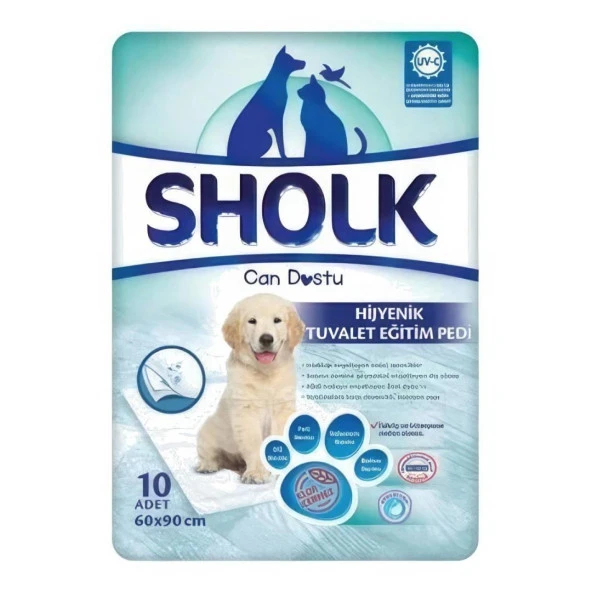 Sholk Pet Care Eğitim Pedi (90X60Cm) 10'Lu 2 adet