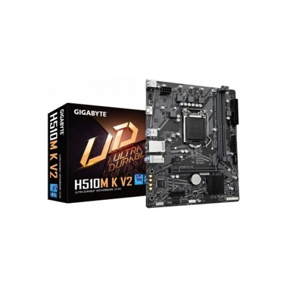 Gigabyte H510M-K-V2 Intel LGA1200 DDR4 Micro ATX Anakart