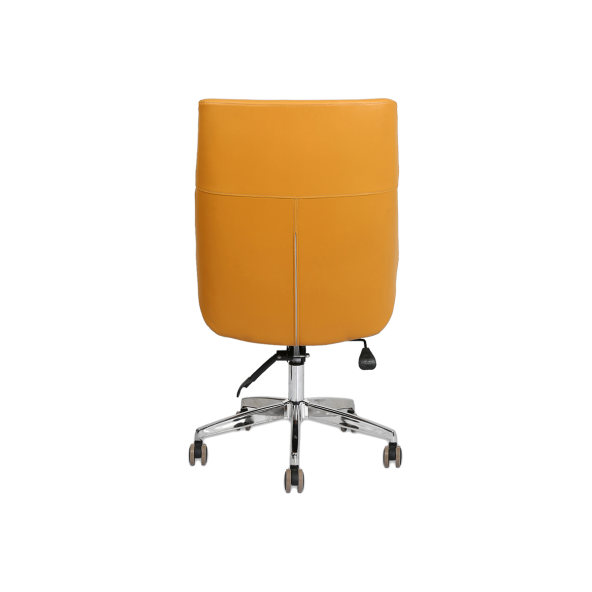 Hunt Mobilya Avor Sarı Deri Ofis Makam Koltuğu - 3