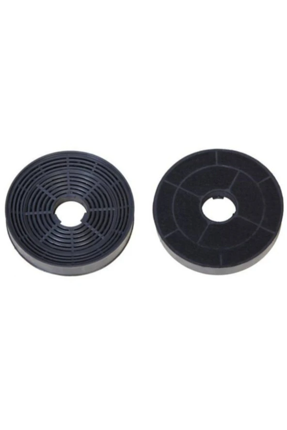 Aspiratör Davlumbaz Bacasız Kullanım Karbon Filtre 2 Adet 14 Cm
