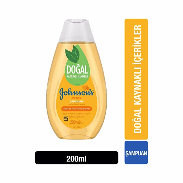 Johnsons Bebek Şampuanı 200 ml 3 Adet