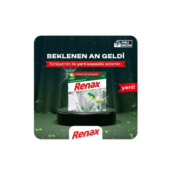 RENAX Bulaşık Makinesi Kapsülü Hepsi Bir Arada 22 Li - 3