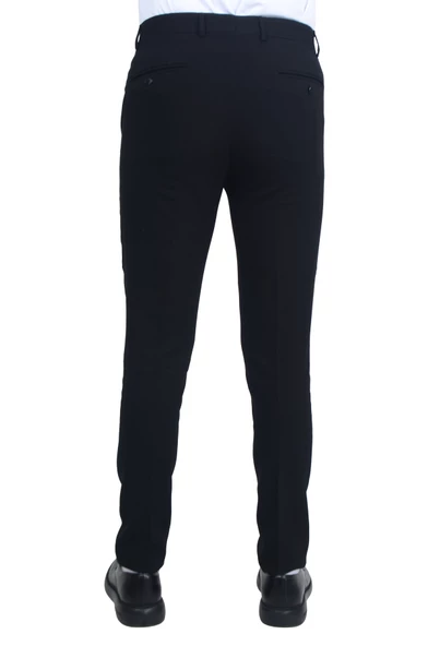 Cengiz İnler Düz Kumaş Erkek Slim Fit Pantolon - 6